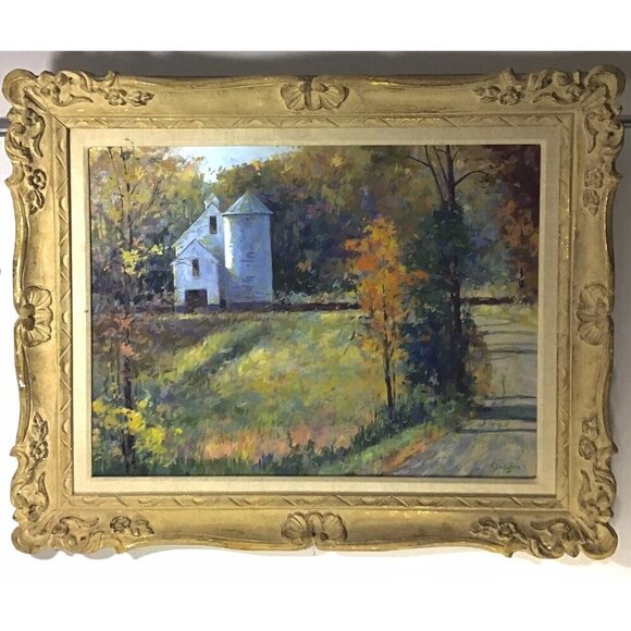 Morning Magic Painting With Beautiful Frame 18 x 24 *SIGNED* - Picture 1 of 9